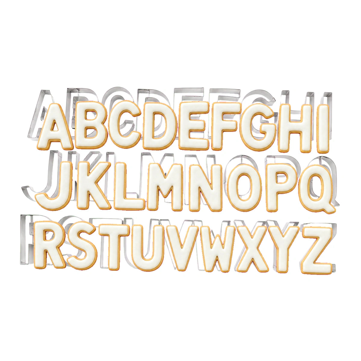 Set 26 A-Z Med T P 65mm - Loyal