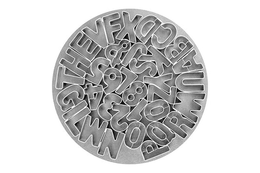 T P Cutter Alphabet A-Z and 0-8 (36 Pack) - Loyal