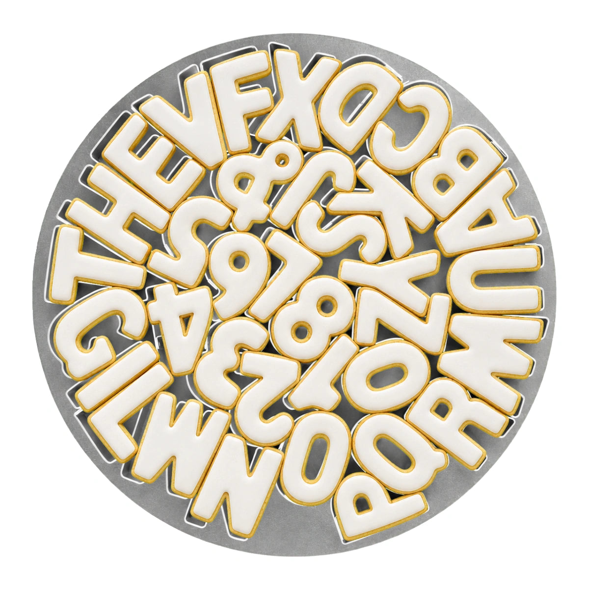 T P Cutter Alphabet A-Z and 0-8 (36 Pack) - Loyal