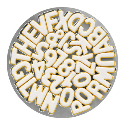 T P Cutter Alphabet A-Z and 0-8 (36 Pack) - Loyal