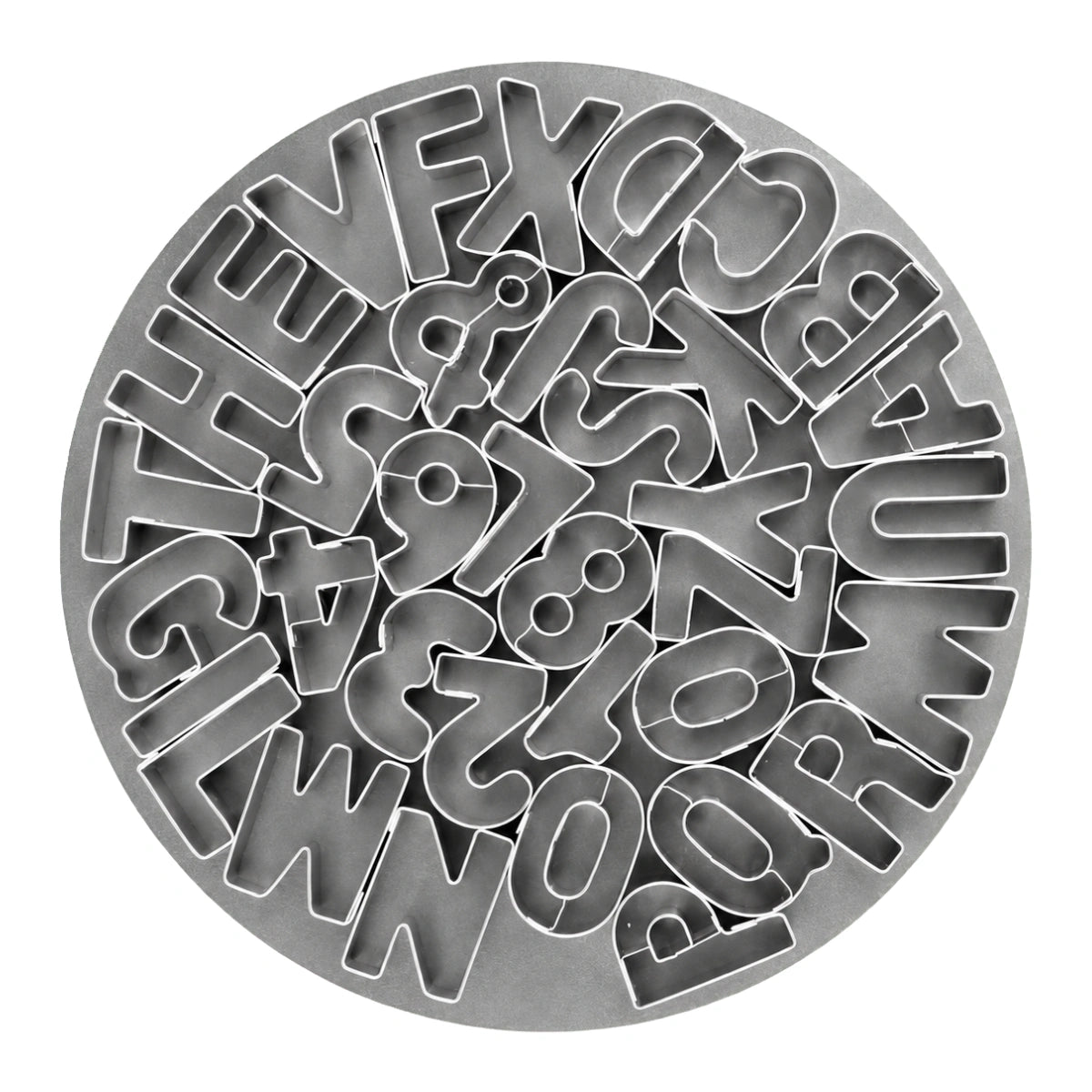 T P Cutter Alphabet A-Z and 0-8 (36 Pack) - Loyal