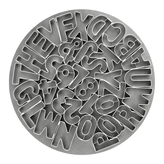 T P Cutter Alphabet A-Z and 0-8 (36 Pack) - Loyal