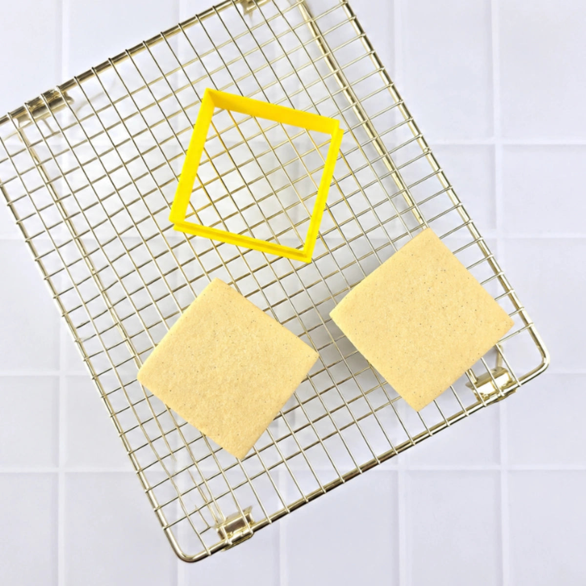 Square Cutter 80mm - Custom Cookie Cutters