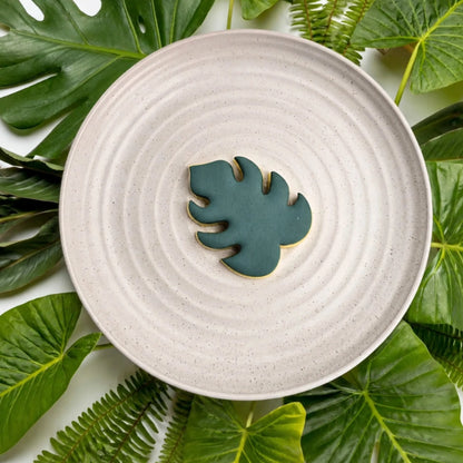 76mm Monstera Leaf Cutter 3 Inch - Custom Cookie Cutters