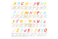 Alphabet and Numbers Upper Case Script - FMM