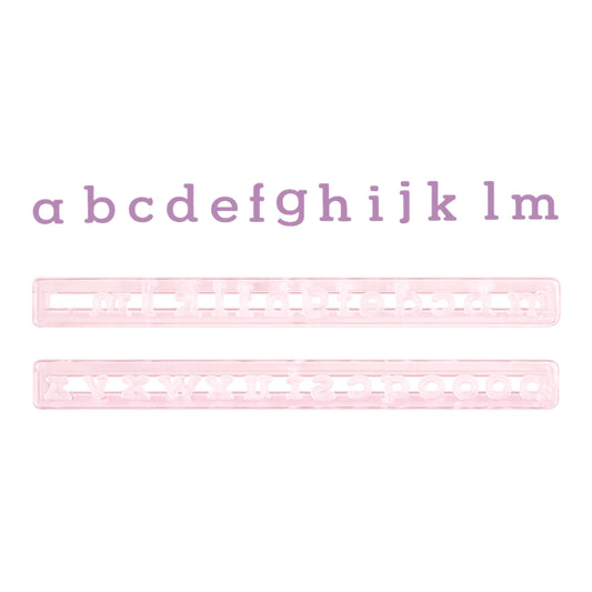 Alphabet Lower Case Cutter Set - FMM