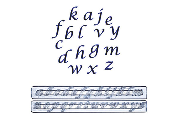 Alphabet Lower Case Script - FMM