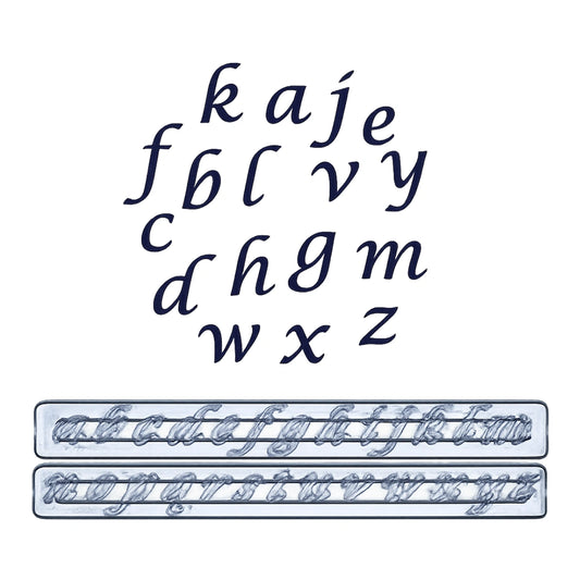 Alphabet Lower Case Script - FMM