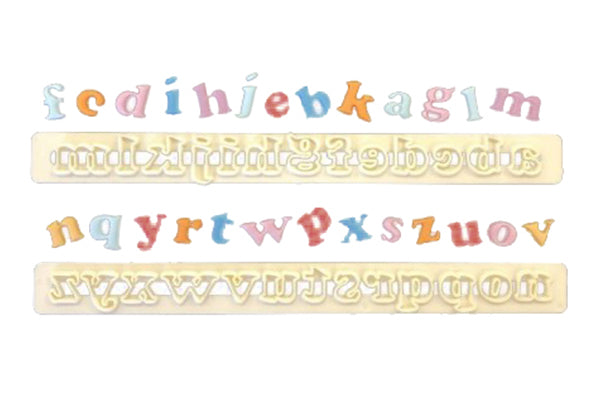 Alphabet Art Deco Lower Case Set - FMM
