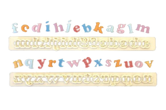 Alphabet Art Deco Lower Case Set - FMM