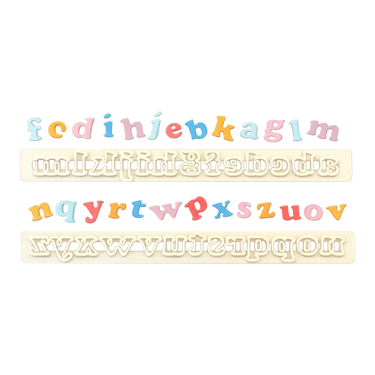 Alphabet Art Deco Lower Case Set - FMM