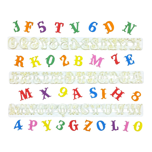 Carnival Alphabet and Number Set - FMM