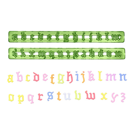Alphabet Old English Lower Case Set - FMM