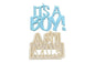 Curved Words - its a Boy - FMM