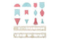 Decorative Bunting Cutter Set - FMM