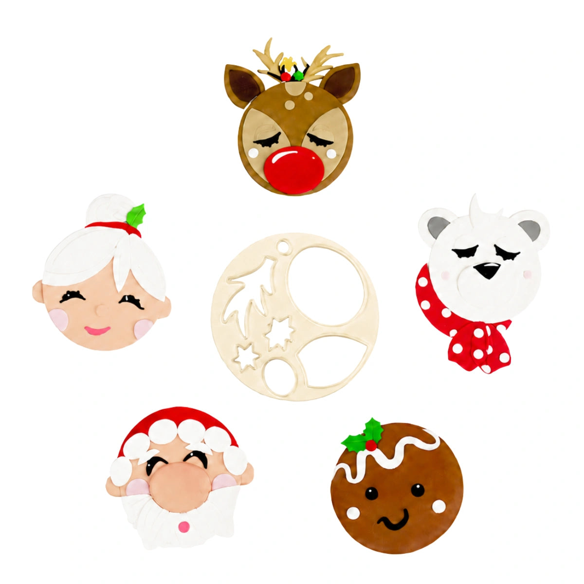 Christmas Cake Topper Cutter - FMM