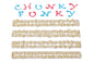 Alphabet and Numbers Chunky Funky Set - FMM