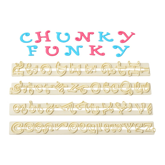 Alphabet and Numbers Chunky Funky Set - FMM