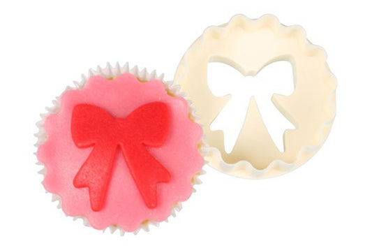 Bows Scallop Cupcake Cutter - FMM