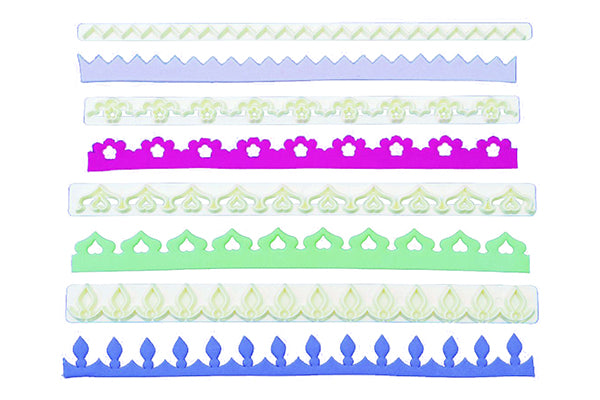 Fondant Straight Frill 5-8 - FMM