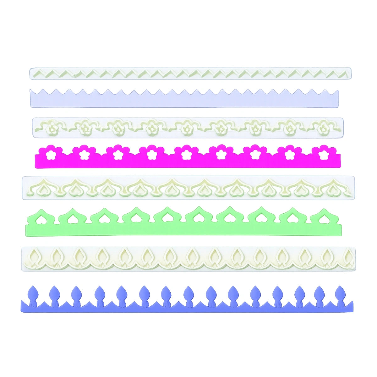 Fondant Straight Frill 5-8 - FMM