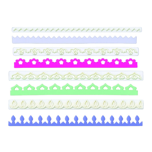 Fondant Straight Frill 5-8 - FMM