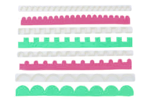 Fondant Straight Frill 9-12 - FMM
