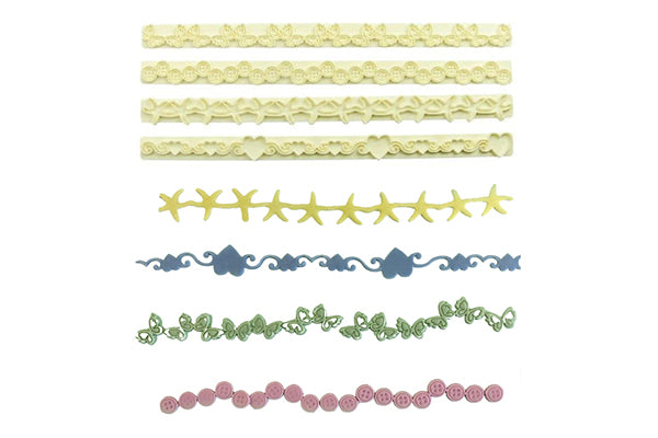Fondant Straight Frill 13-16 - FMM