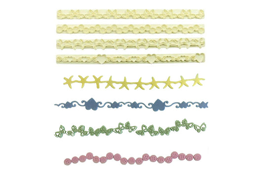 Fondant Straight Frill 13-16 - FMM