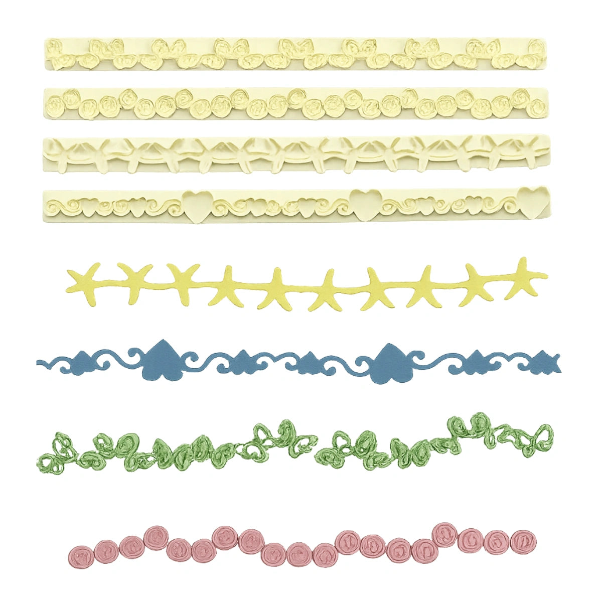 Fondant Straight Frill 13-16 - FMM