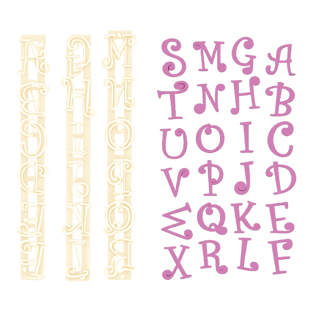 Alpahbet Lower Case Funky Set - FMM