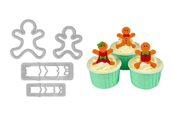 Gingerbread People Cutter Set - FMM