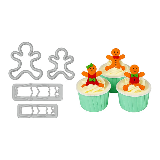 Gingerbread People Cutter Set - FMM