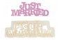 Curved Words - Just Married - FMM