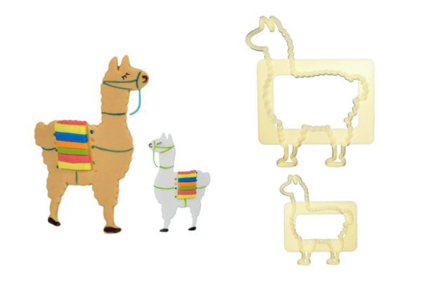 Mummy and Baby Llama Cutter Set - FMM