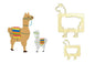 Mummy and Baby Llama Cutter Set - FMM