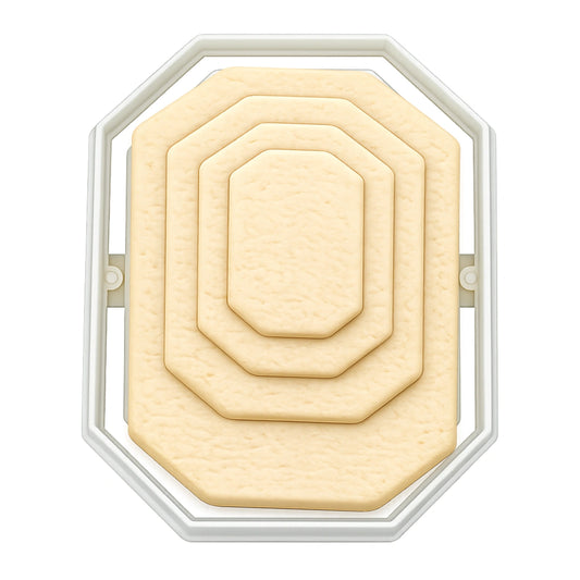 Long Octagonal Cutter Set - Fondant Decorating Tools - FMM