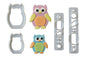 Mummy and Baby Owl Cutter Set - FMM