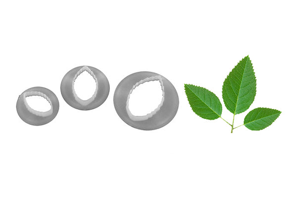 Rose Leaf Cutters (3 Pack) - FMM