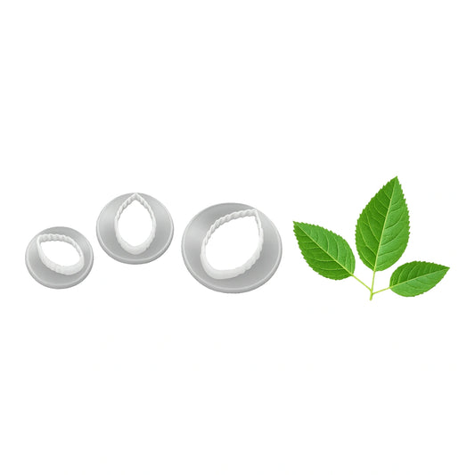 Rose Leaf Cutters (3 Pack) - FMM