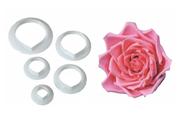 5 Petal Rose Cutter 35mm - FMM