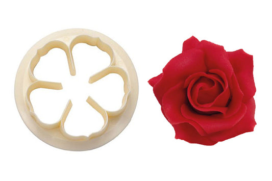 5 Petal Rose Cutter 40mm - FMM