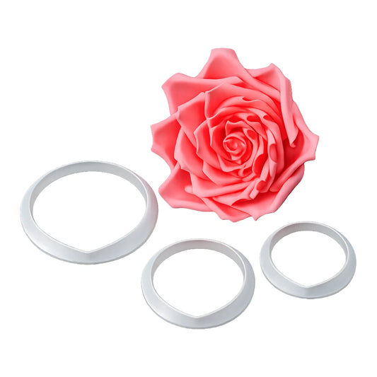 Rose Petal Cutter Large (3 Pack) - FMM