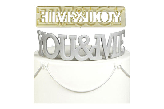 Curved Words Cutter You and Me - FMM