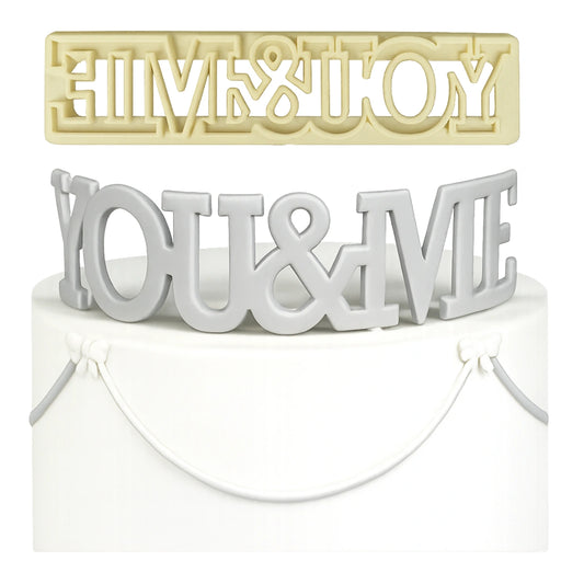 Curved Words Cutter You and Me - FMM
