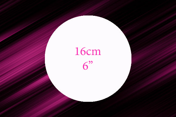 Custom Edible Image Print 6 Round 1 to a Page Single - Tasty Images