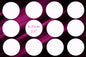 Custom Edible Image Print 2.5 Round 12 to a Page Single - Tasty Images