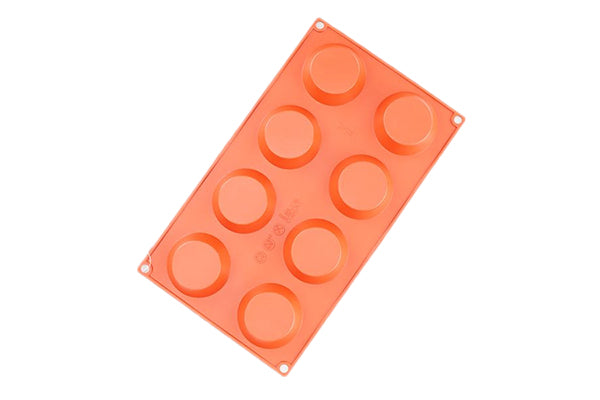 8 Cavity Silicone Chocolate Mould 60mm - Iconic Cake Art