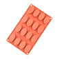 Oval 16 Cavity Silicone Chocolate Mould - Iconic Cake Art