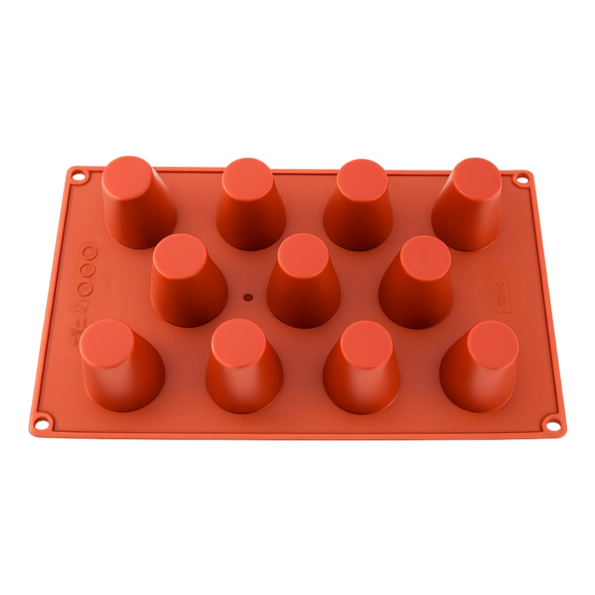 Dariole 11 Cavity Silicone Chocolate Mould - Iconic Cake Art